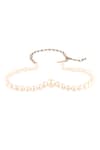 Shop_Anaash_White Pearls Lana Underwire Belt _at_Aza_Fashions