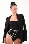 Anaash_White Pearls Detachable Belt _Online_at_Aza_Fashions