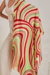 Buy_Shaza_Multi Color Disruption Handpainted Pashmina Stole _Online_at_Aza_Fashions