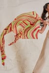 Shop_Shaza_Multi Color Disruption Handpainted Pashmina Stole _Online_at_Aza_Fashions