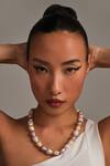 Buy_Anaash_Multi Color Multicolor Statement Oval Necklace _at_Aza_Fashions