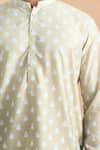Shop_Arihant Rai Sinha_Beige Cotton Digital Print Kurta Set _Online_at_Aza_Fashions