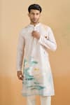 Buy Arihant Rai Sinha Beige Cotton Digital Printed Kurta Set Online at Aza Fashions Buy_Arihant Rai Sinha_Beige Cotton Digital Printed Kurta Set _Online_at_Aza_Fashions