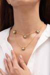 Buy_Joules by Radhika_Gold Plated Finish Ravika Necklace _at_Aza_Fashions