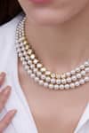 Joules By Radhika_White Karvi Choker  _Online_at_Aza_Fashions