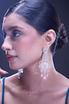 Buy_Nazaakat By Samara Singh_Pink American Diamond Earrings _Online_at_Aza_Fashions