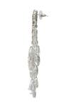 Samyukta Singhania_White American Diamond Earrings _Online_at_Aza_Fashions
