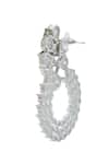 Buy_Nazaakat By Samara Singh_White American Diamond Earrings _Online_at_Aza_Fashions