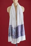 Shop_SHAZA_Multi Color Multicolor Kani Stole _at_Aza_Fashions