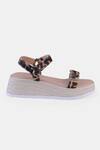 Buy_Heel Your Sole_Brown Leopard Print Wedge Sandals _Online_at_Aza_Fashions