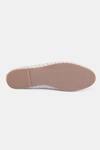 Heel Your Sole_White And Gold Woven Penny Loafers _Online_at_Aza_Fashions