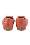 Buy_Heel Your Sole_Orange Bree Woven Ballerina Shoes 