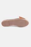 Heel Your Sole_Gold Lily Flower Embellished Ballerina _Online_at_Aza_Fashions