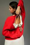Buy_Heel Your Sole_Gold Lily Flower Embellished Ballerina _Online