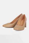Shop_Heel Your Sole_Beige Kat Genuine Leather Pump Heels _at_Aza_Fashions