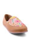 Doriaana_Beige Brown Goblet Designer Shoes _Online_at_Aza_Fashions