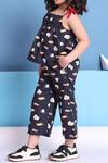Buy_Petite Pomme_Navy Cotton Food Print Top And Pant Set _Online_at_Aza_Fashions