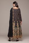 Shop_Ritu Kumar_Black Cotton, Viscose, Lycra Gopuram Kurta Set With Leggings And Dupatta _at_Aza_Fashions