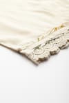 Ritu Kumar_Off White Cotton, Silk, Viscose Embroidery Pierra Kurta Set With Pant And Dupatta _Online_at_Aza_Fashions