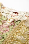 Shop_Ritu Kumar_Off White Cotton, Silk, Viscose Embroidery Pierra Kurta Set With Pant And Dupatta _Online_at_Aza_Fashions