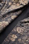 Buy_Ritu Kumar_Black Silk Embroidery Open Neck Arohi Jacket _Online_at_Aza_Fashions