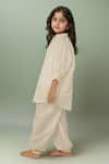 Buy_Petite Pomme_White Cotton Embroidery Moonlight Fly Kurta Set 