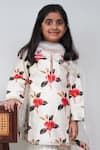 Shop_Mamma Plz_Ivory Chanderi, Cotton Floral Sharara Set _Online_at_Aza_Fashions