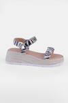 Heel Your Sole_Black Teddy And White Wedges _at_Aza_Fashions