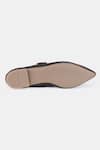 Heel Your Sole_Brown Buckles Genuine Leather Mules _Online_at_Aza_Fashions