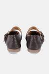 Heel Your Sole_Brown Buckles Genuine Leather Mules _at_Aza_Fashions