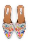 Shop_Doriaana_White Embroidery Designer Heels _at_Aza_Fashions