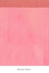 Naaritva India_Pink Chiffon, Silk Zari Hand Woven Pastel Banarasi Saree With Running Blouse _Online_at_Aza_Fashions