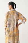 Shop_Three_Multi Color Poplin Applique Collared Painter Print Full Length Jacket _Online_at_Aza_Fashions