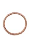 Buy_Samyukta Singhania_Rose Gold Diamonds American Bangles Set _Online_at_Aza_Fashions