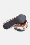 Buy_Heel Your Sole_Gold Floof Genuine Leather Ballerina 
