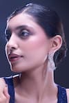Buy Nazaakat By Samara Singh Pink American Diamond Earrings Online at Aza Fashions Buy_Nazaakat By Samara Singh_Pink American Diamond Earrings _Online_at_Aza_Fashions