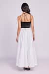 Shop_Dev And Viv_Black Cotton Two-tone Maxi Dress _at_Aza_Fashions