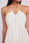 Shop_Dev And Viv_White Cotton Lace Halter Neck Maxi Dress _Online_at_Aza_Fashions