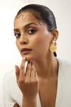 Buy_Mnsh_Gold Plated Pearls Kamal Earring _at_Aza_Fashions