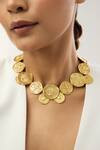Shop_Mnsh_Gold Plated Mor Kamal Statement Chain _Online_at_Aza_Fashions