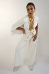 Mnsh_Gold Plated Layered Mor Coin Haar _Online_at_Aza_Fashions