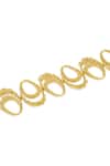 Buy_Mnsh_Gold Plated Vine Oval Choker _Online_at_Aza_Fashions