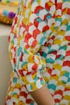 Petite Pomme_Multi Color Cotton Kaleidoscope Printed Kurta Set _Online_at_Aza_Fashions