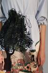 Shop_Anurag Gupta_Gray Crepe Collared Neolithic Short Dress _Online_at_Aza_Fashions