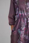 Buy_Anurag Gupta_Purple Crepe Collared Mauve Map Short Dress _Online_at_Aza_Fashions