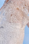 COUCHÉ BY ANANDINI_Pink Silk Organza Embroidery Collared Floral Cut Bloom Shirt _Online_at_Aza_Fashions
