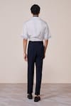 Shop_S&N By Shantnu Nikhil_Off White Silk Adamas Print Twill Shirt _at_Aza_Fashions