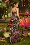 Shop_Mahima Mahajan_Green Twill, Lycra Square Neck Pine Designer Corset Top _at_Aza_Fashions