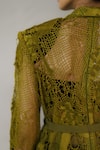 Buy_Anurag Gupta_Yellow Lace Map Embroidery Coat _Online_at_Aza_Fashions