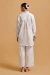 Shop_Gulabo By Abu Sandeep_Off White Cotton Designer Pant _at_Aza_Fashions
